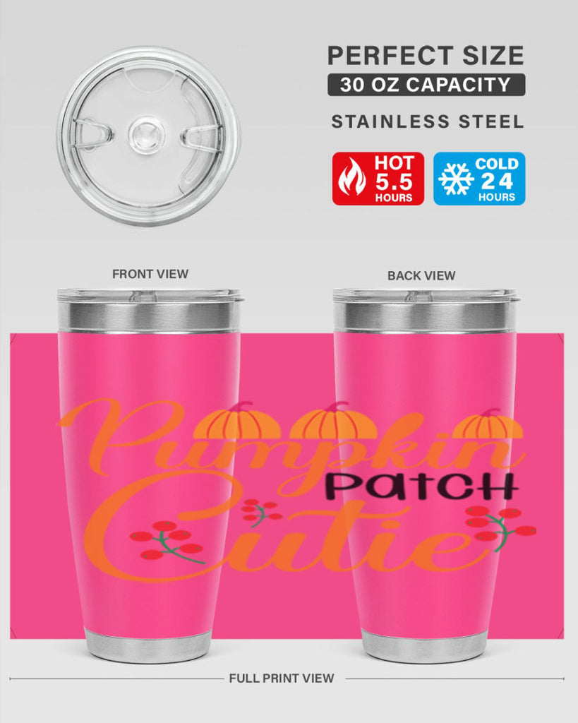 Pumpkin Patch Cutie 529#- fall- Tumbler