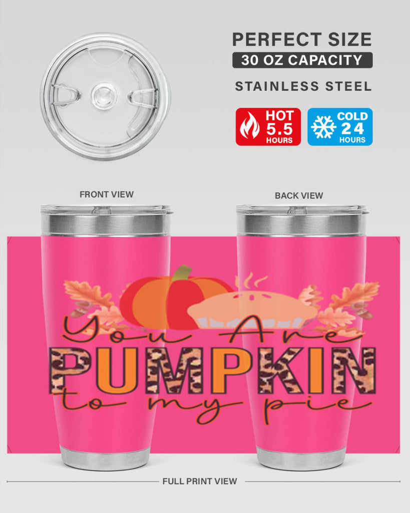 Pumpkin Pie Fall 531#- fall- Tumbler
