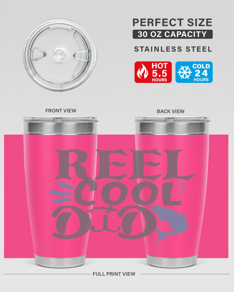 Reel Cool Dad 68#- dad- Tumbler