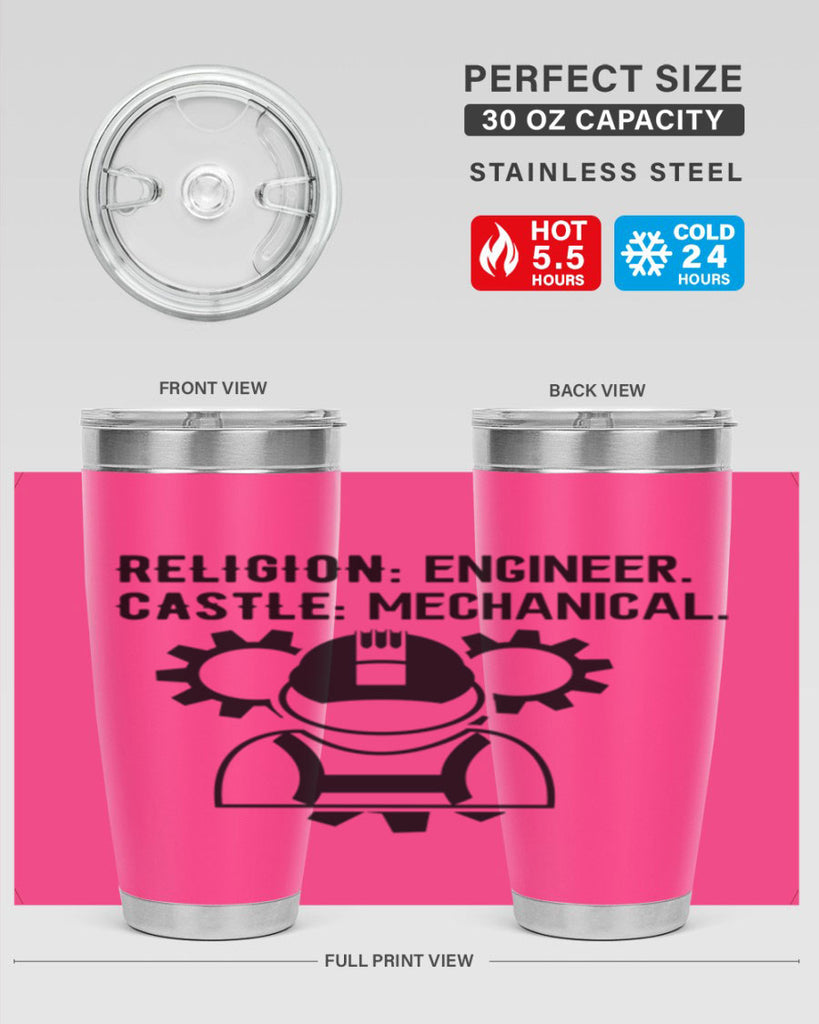 Religion Style 5#- engineer- tumbler