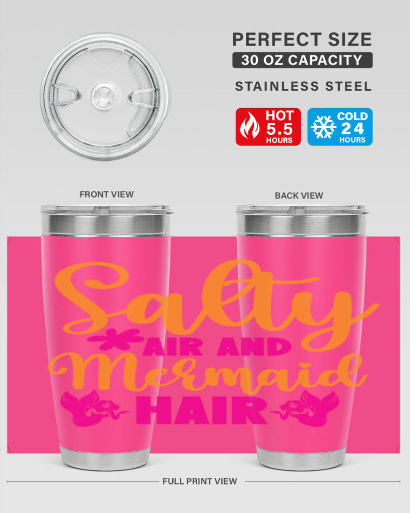 Salty Air And Mermaid Hair 560#- mermaid- Tumbler