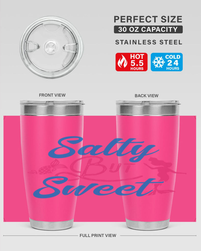 Salty But Sweet 563#- mermaid- Tumbler