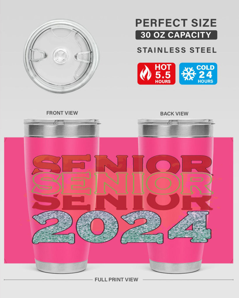 Senior 2024 1 11#- 12th grade- Tumbler