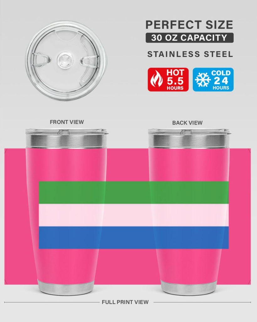 Sierra Leone 42#- world flags- Tumbler
