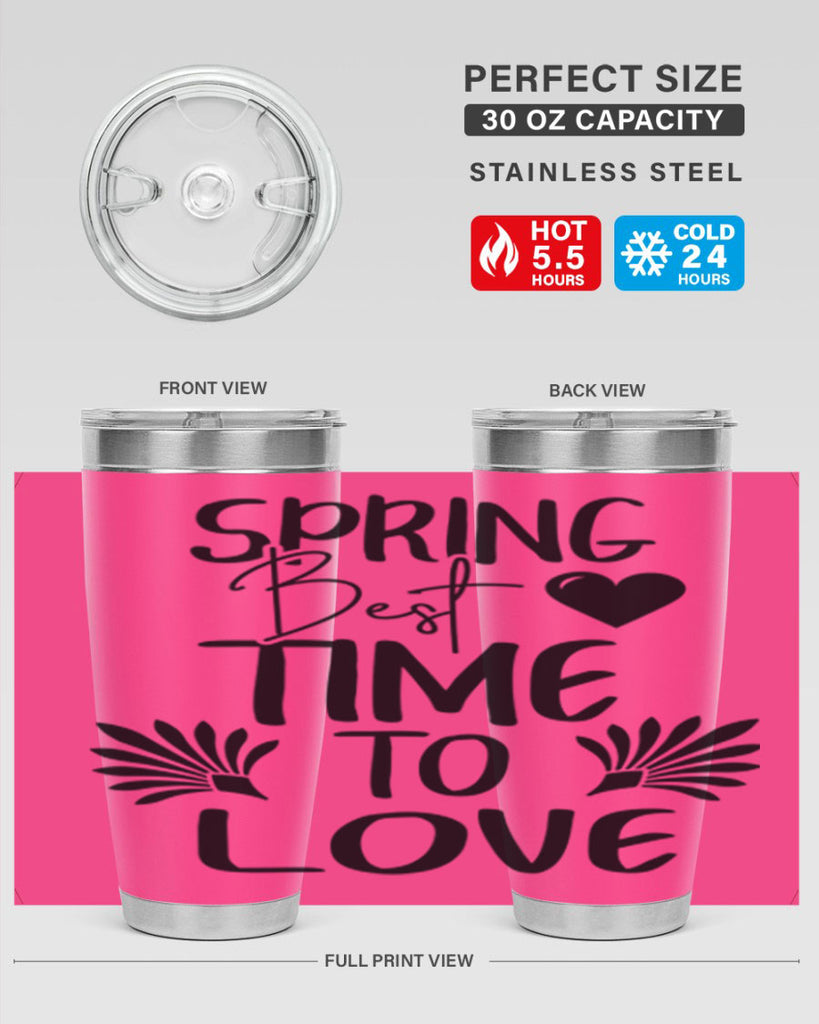 Spring Best Time to Love 414#- spring- Tumbler