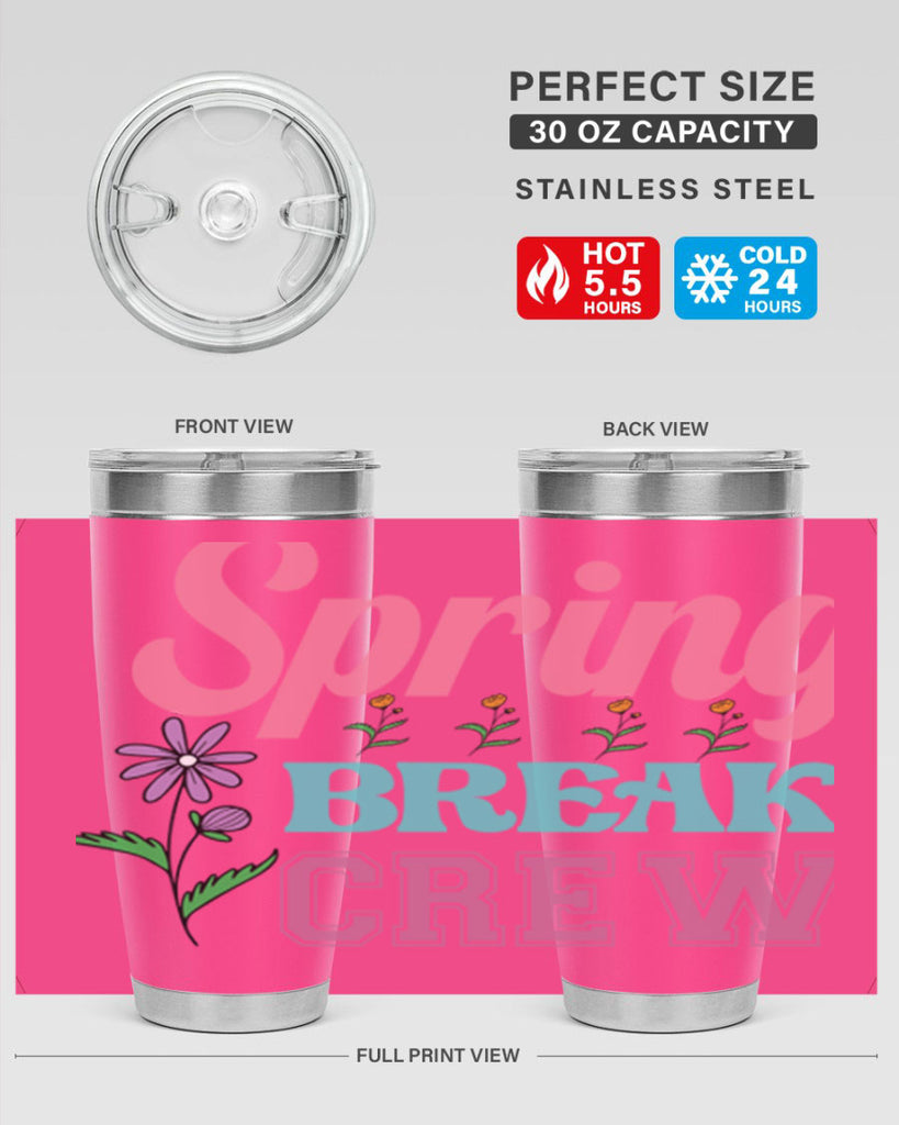 Spring Break Crew  484#- spring- Tumbler