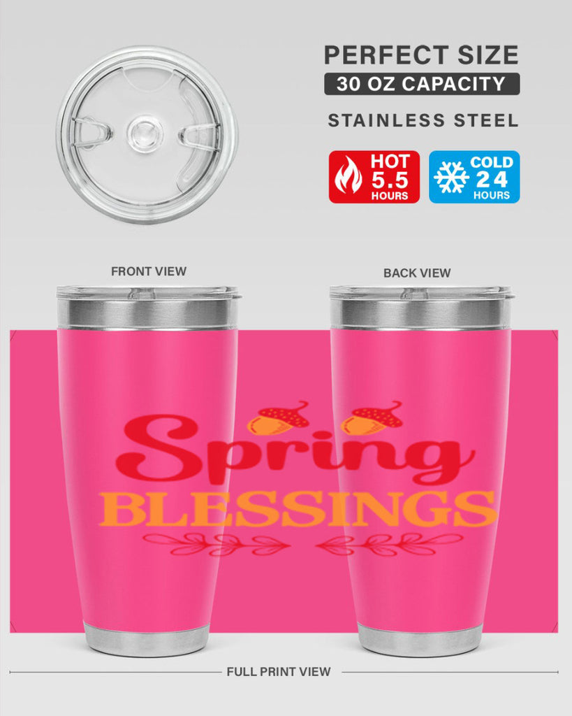 Spring blessings 421#- spring- Tumbler