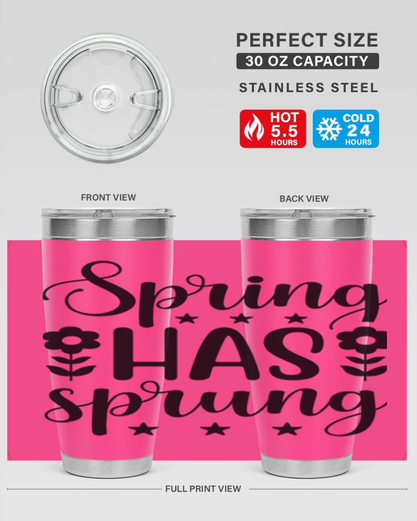 Spring has sprung  491#- spring- Tumbler