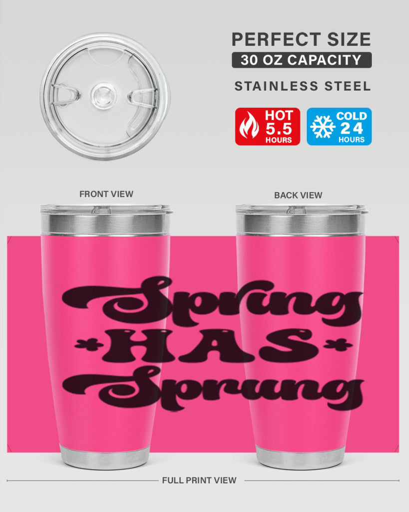 Spring has sprung  492#- spring- Tumbler