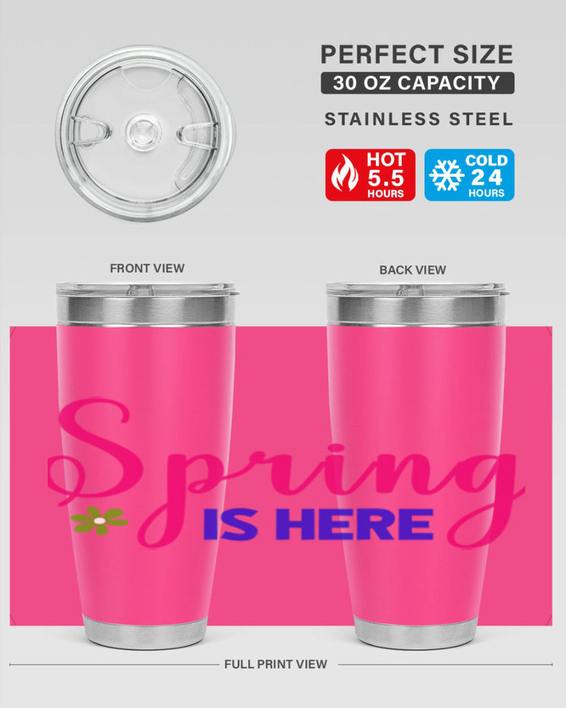Spring is Here 455#- spring- Tumbler