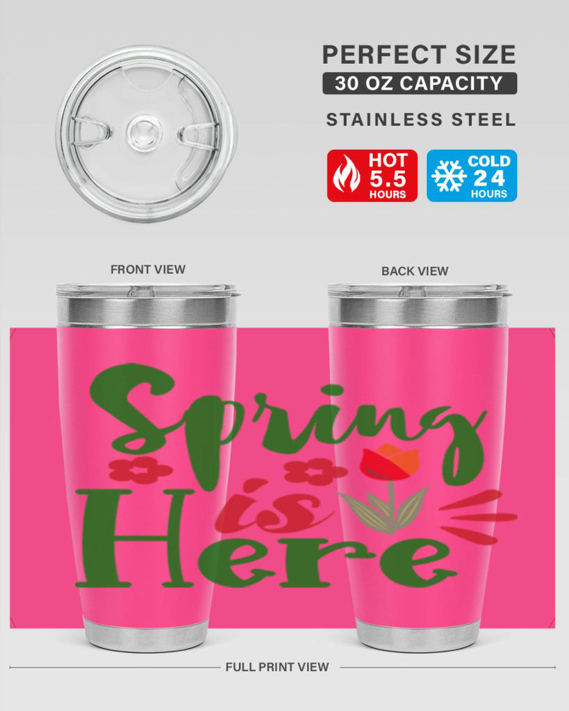 Spring is Here 497#- spring- Tumbler