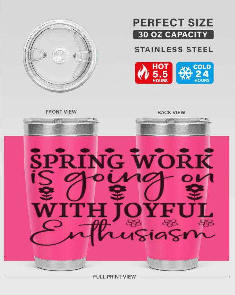 Spring work is going on 521#- spring- Tumbler