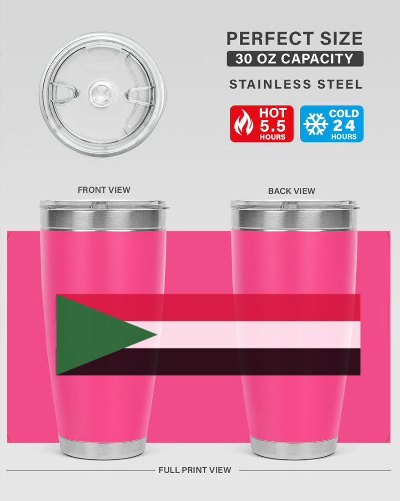 Sudan 31#- world flags- Tumbler