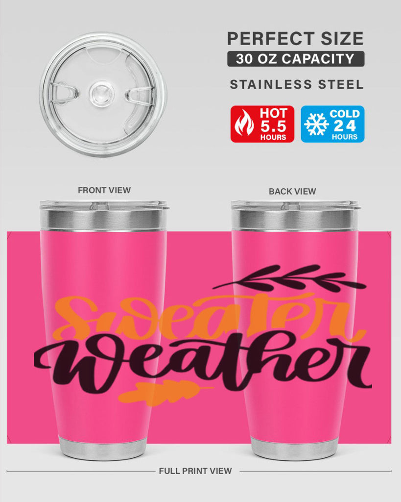 Sweater Weather 510#- fall- Tumbler