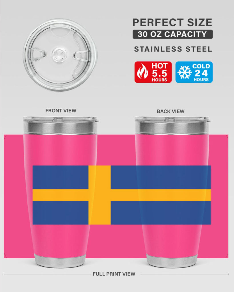 Sweden 29#- world flags- Tumbler