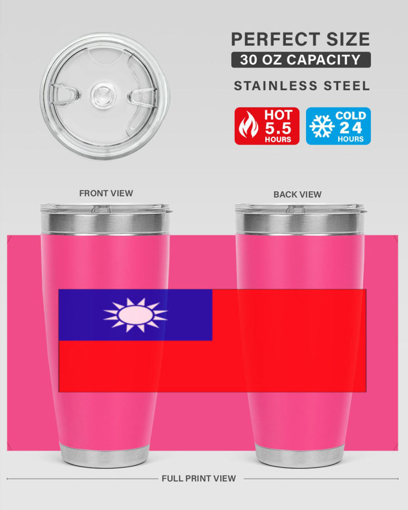 Taiwan 26#- world flags- Tumbler