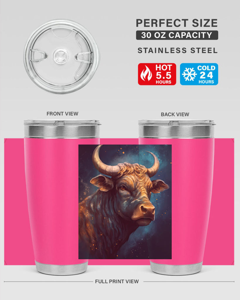 Taurus 55#- zodiac- Tumbler