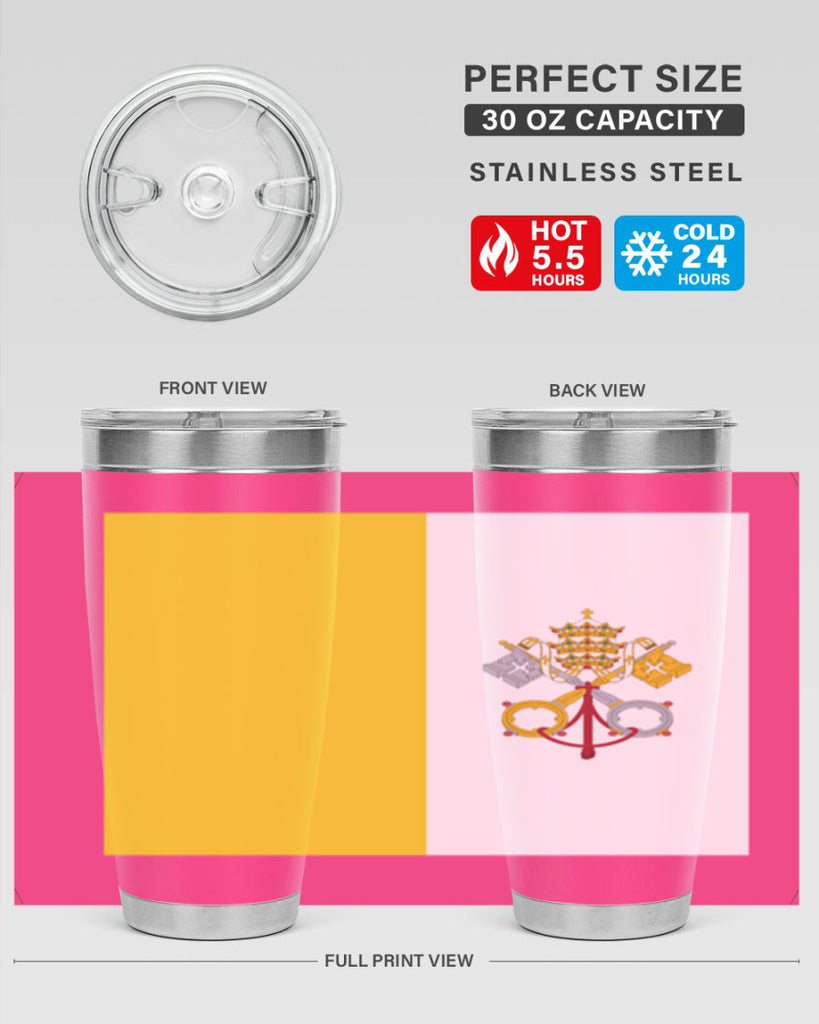 Vatican City 6#- world flags- Tumbler