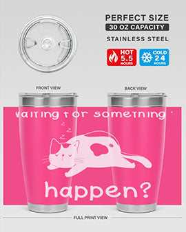 Waiting For Something Sleeping Cat 285#- anime- Tumbler