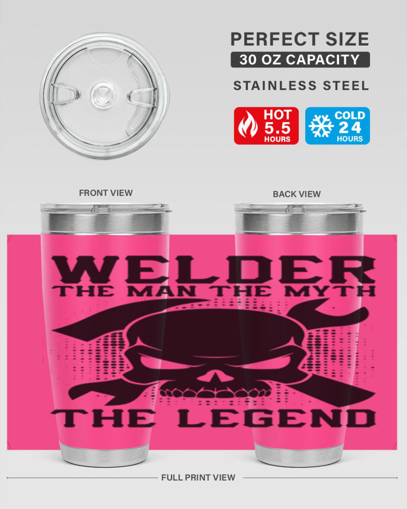 Welder the man Style 4#- welder- tumbler