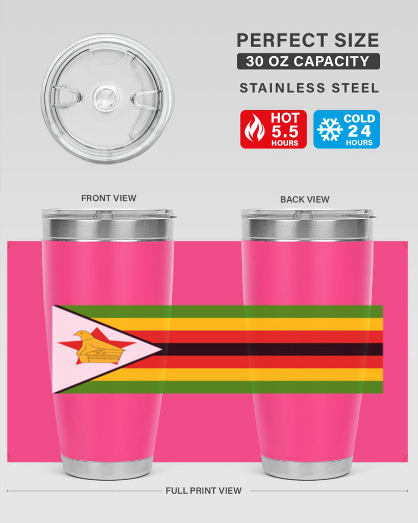 Zimbabwe 1#- world flags- Tumbler