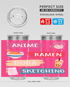 anime ramen boba sketching212#- anime- Tumbler