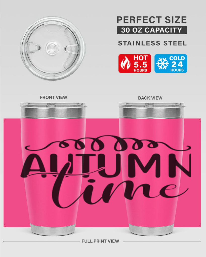 autumn time 36#- fall- Tumbler