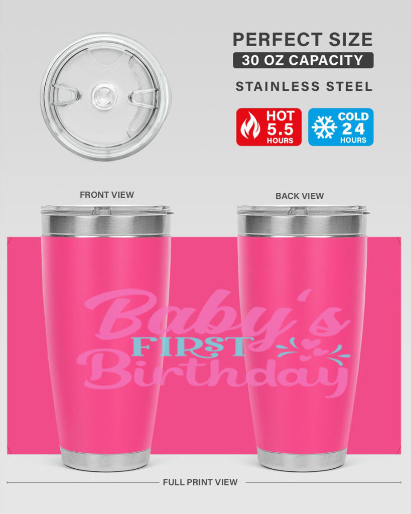babys first birthday Style 288#- baby- tumbler
