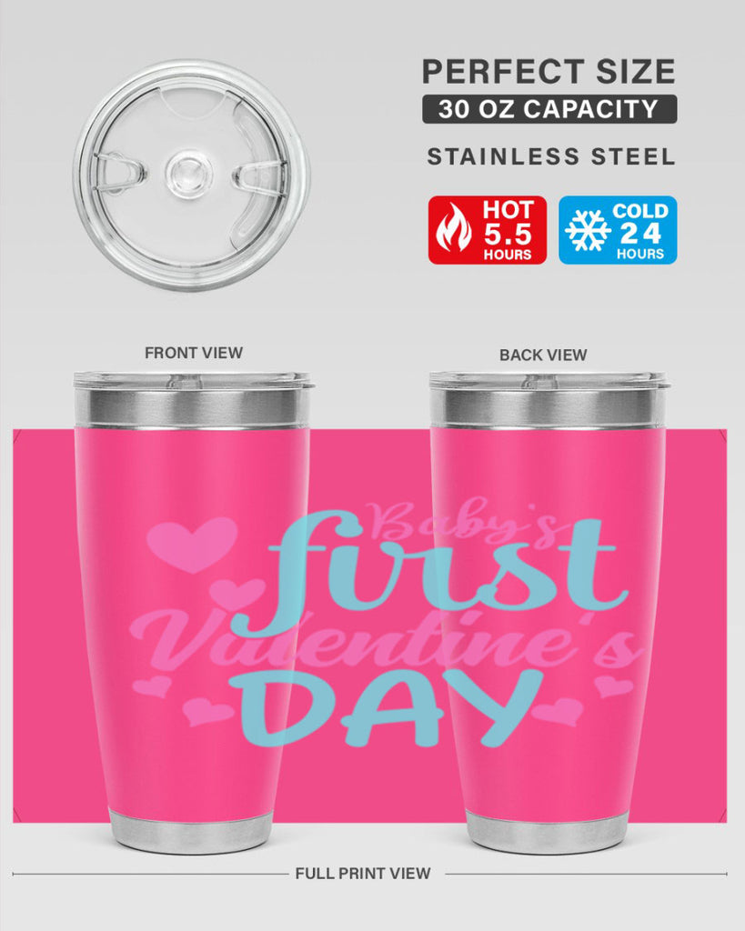 babys first valentines day Style 281#- baby- tumbler