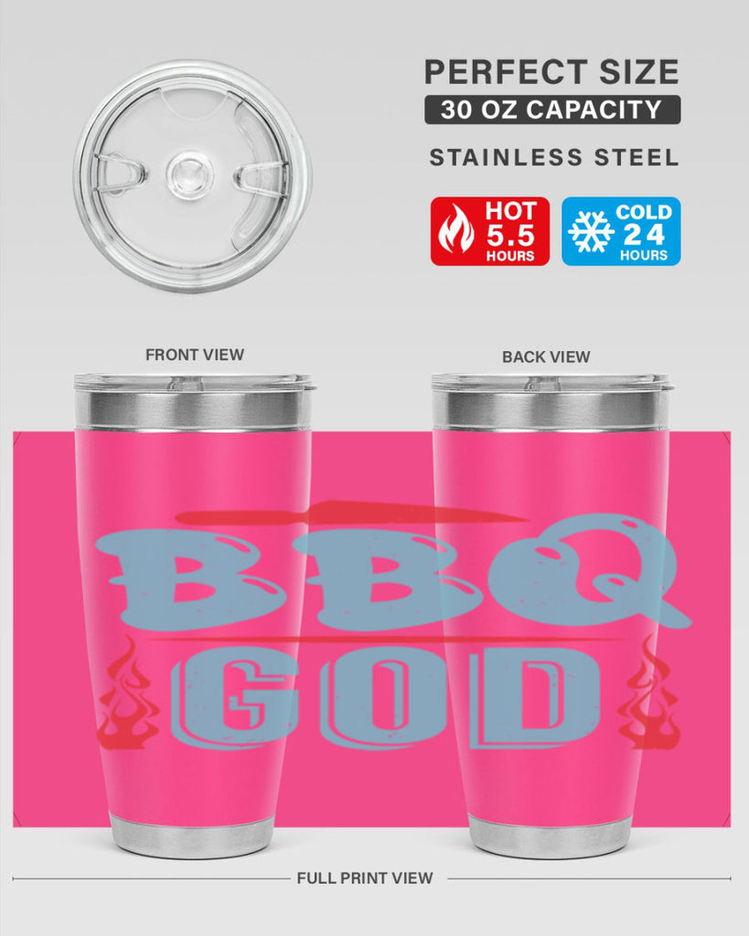 bbq god 28#- bbq- Tumbler