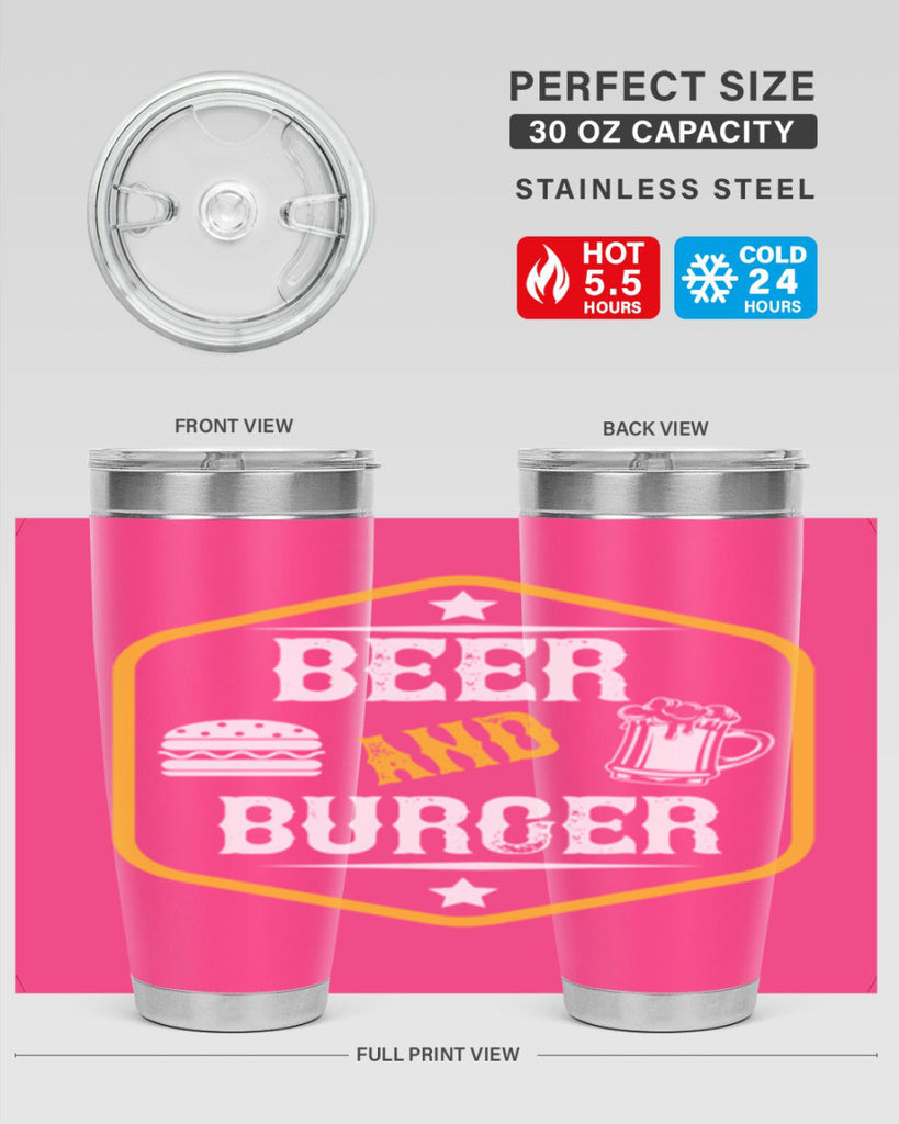 beer and burger 111#- beer- Tumbler