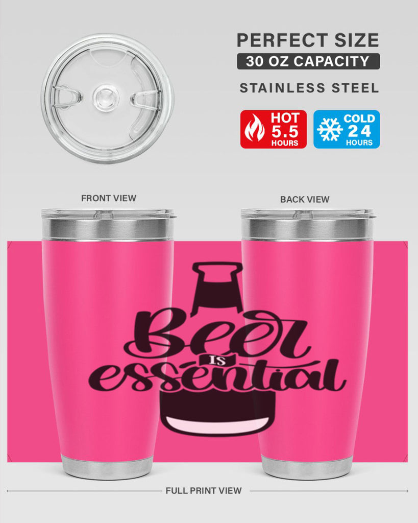 beer is essential 48#- beer- Tumbler