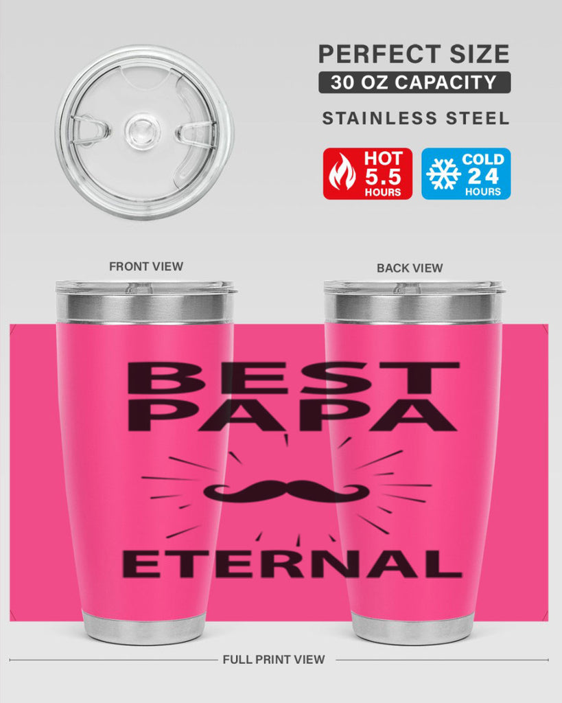 best papa png 92#- grandpa - papa- Tumbler