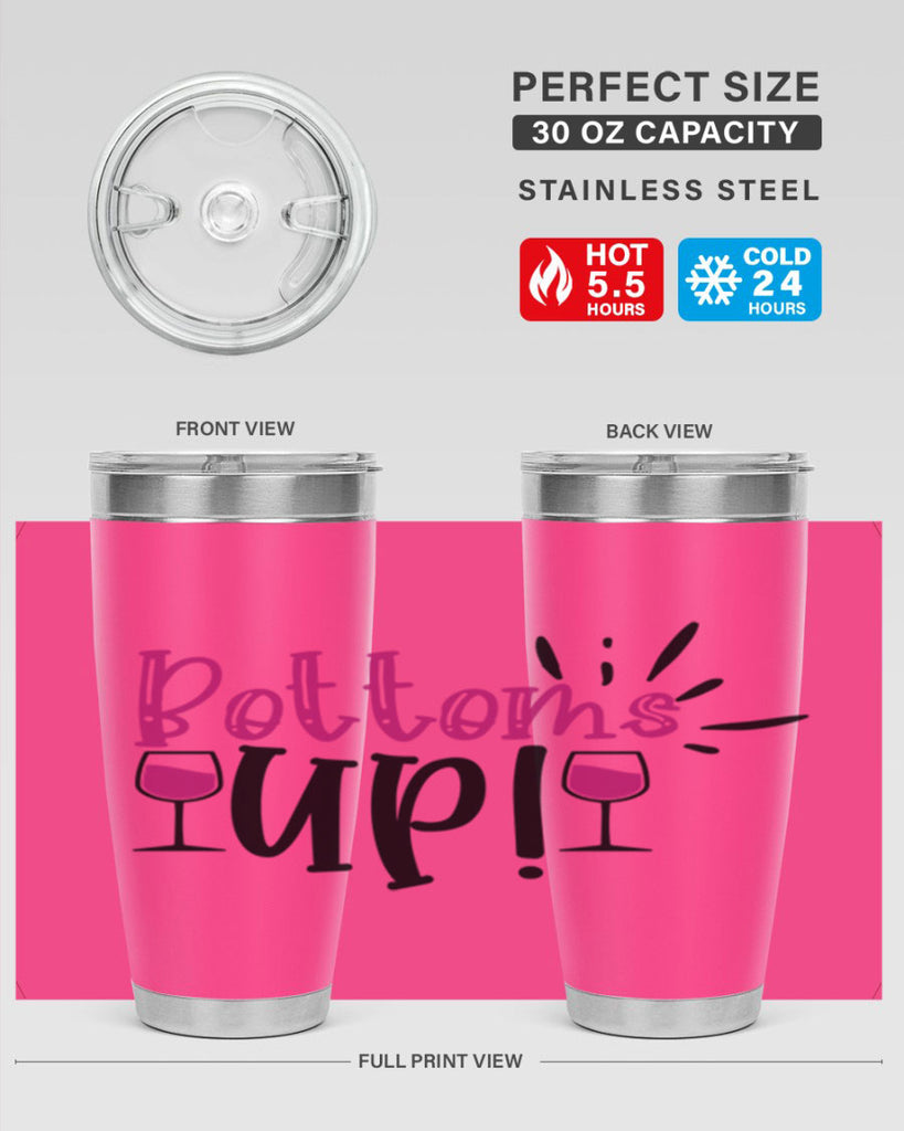 bottoms tup 208#- wine- Tumbler