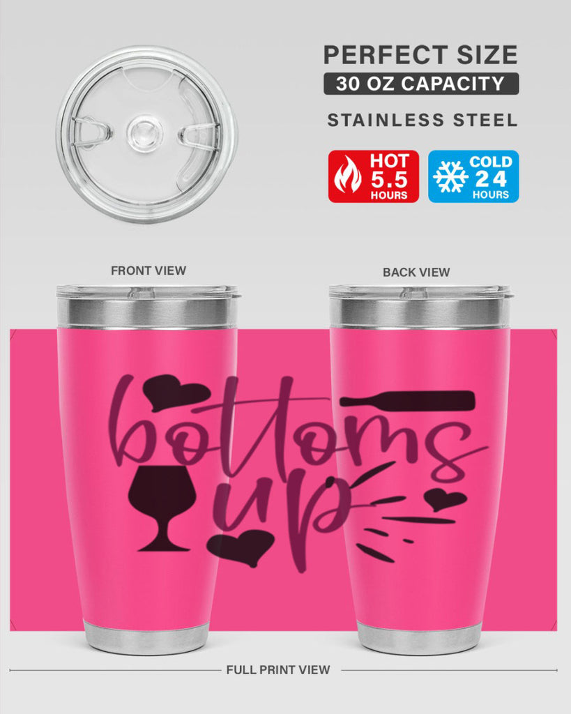 bottoms tup 209#- wine- Tumbler