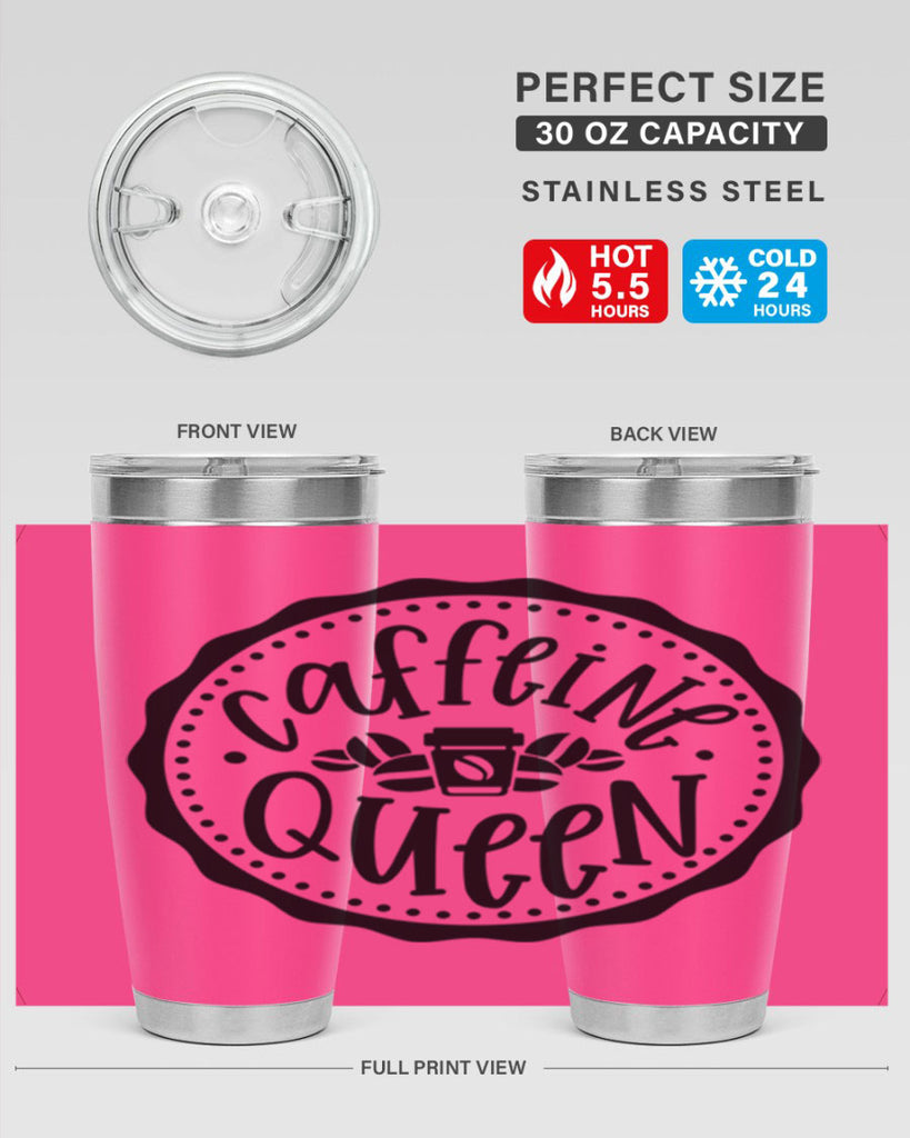 caffeine queen 185#- coffee- Tumbler