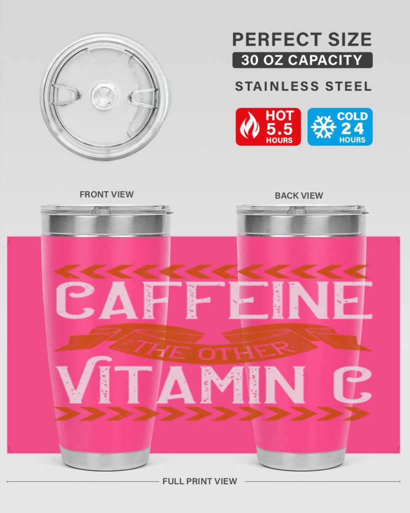 caffeinethe other vitamin c 195#- coffee- Tumbler