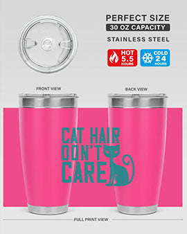 cat hair dont care Style 30#- cat- Tumbler