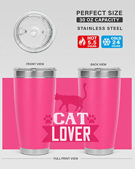 cat lover Style 32#- cat- Tumbler
