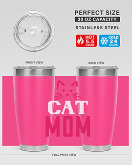 cat mom Style 34#- cat- Tumbler
