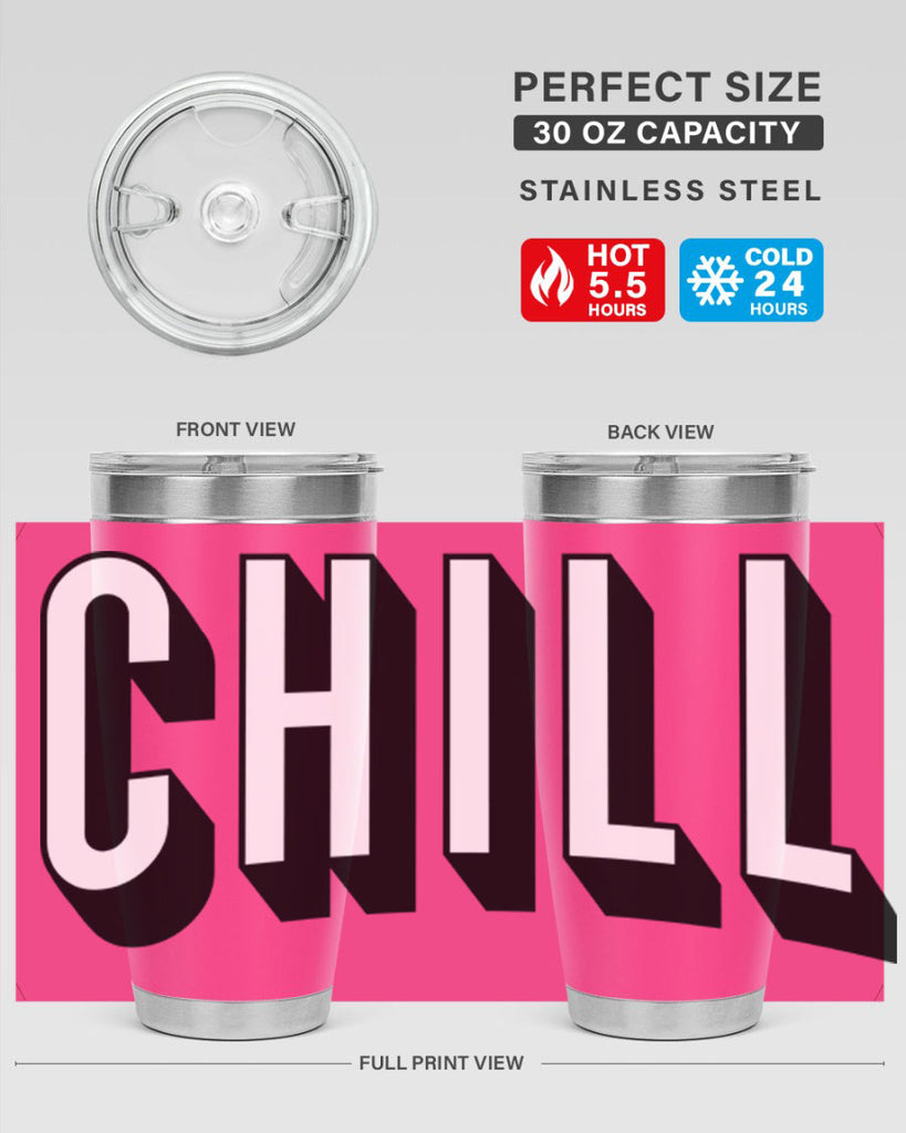 chill netflix 186#- black words phrases- Cotton Tank