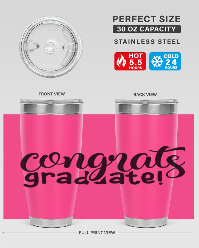 congrats graduate! 2#- graduation- Tumbler