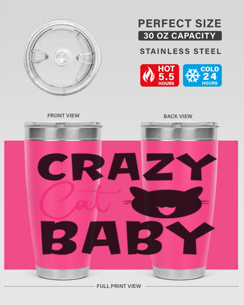 crazy cat baby Style 270#- baby- tumbler
