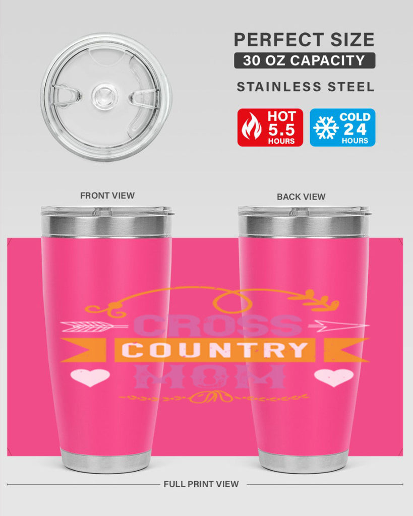 cross country mom 190#- mom- Tumbler