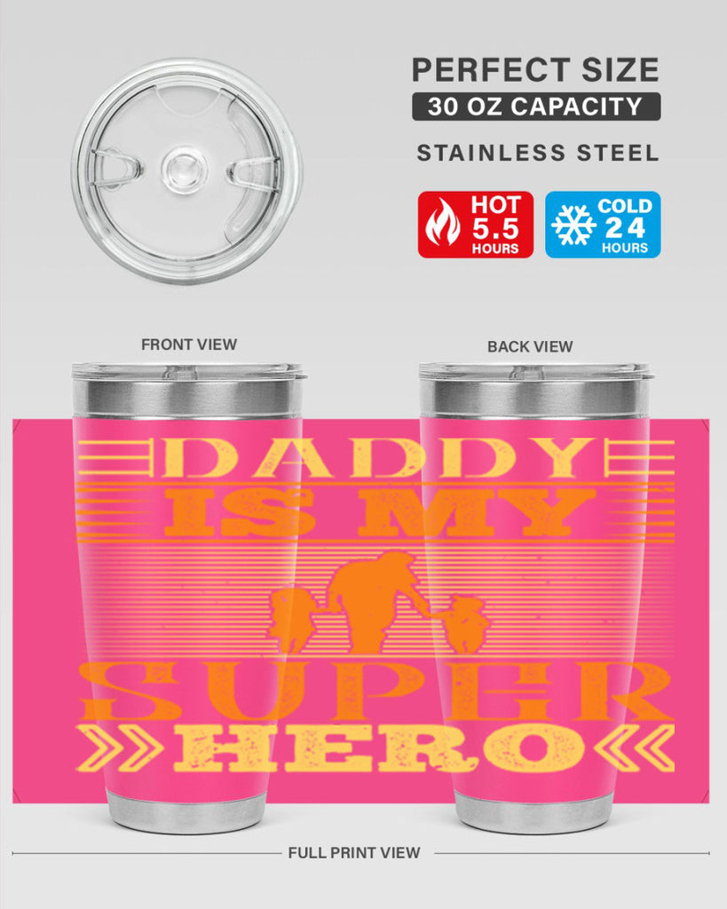 daddy is my super hero 241#- fathers day- Tumbler