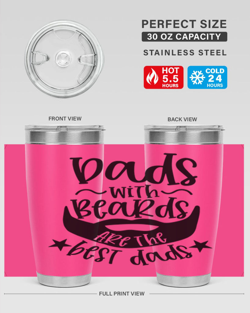 dads with beards are the best dads 53#- fathers day- Tumbler