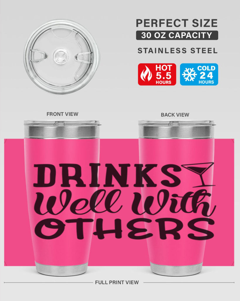 drinks well with others 128#- beer- Tumbler