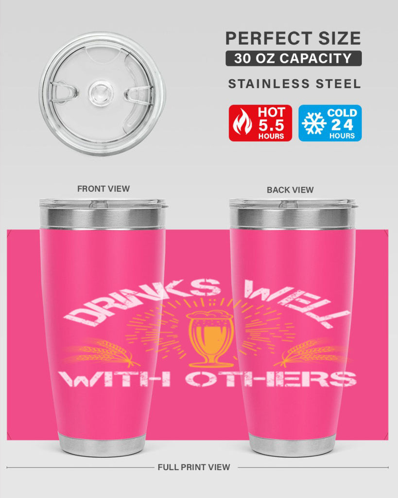 drinks well with others 90#- beer- Tumbler