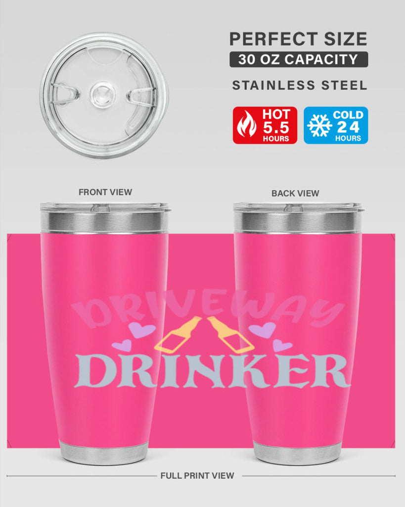 driveway drinker 127#- beer- Tumbler