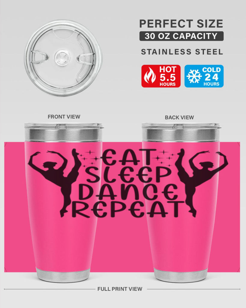 eat sleep dance repeat37#- ballet- Tumbler